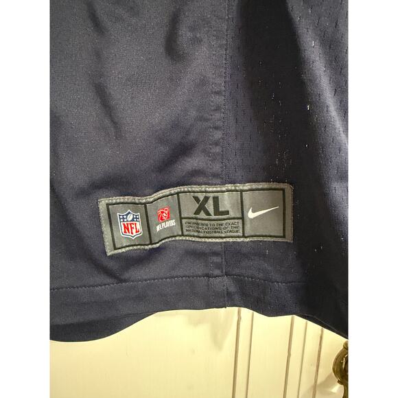 Justin Fields Chicago Bulls Nike NFL Football Jersey Men's Size XL - Picture 6 of 9